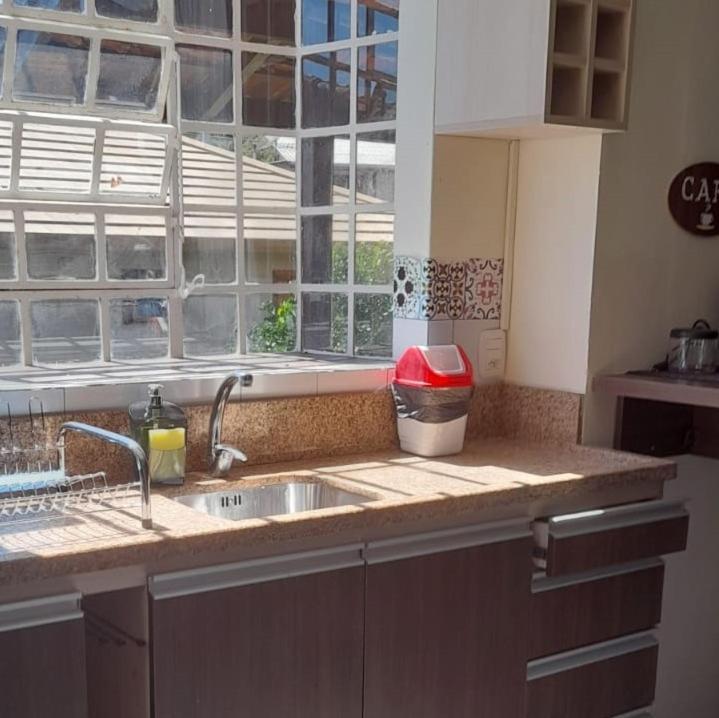 Casa Ampla Com Lareira E Churrasqueira Canela Buitenkant foto